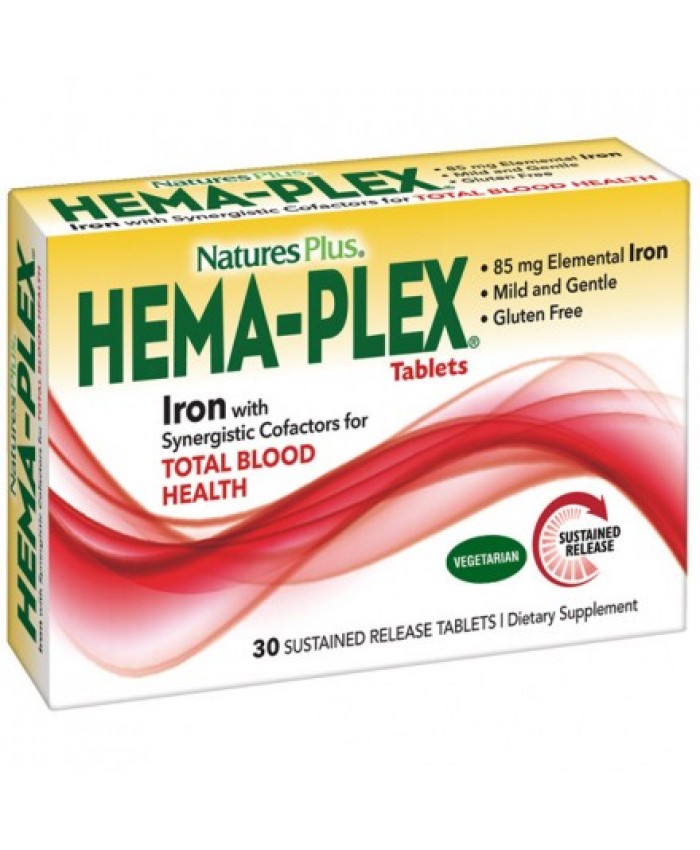 Nature's Plus Hema Plex 30tabs